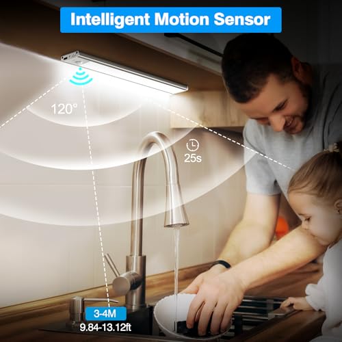 30CM Under Cabinet Kitchen Lights with Motion Sensor - Image 3