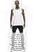 JC DISTRO Mens Hipster Hip Hop Basic Tank Top Soft Cotton Jersey Shirts White XLarge