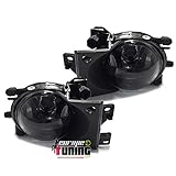 europetuning - 04004-2 ANTI BROUILLARDS SPORT NOIRS POUR SERIE 5 E39 PHASE 2 2000-2004