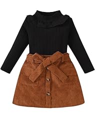 Black+brown Skirt