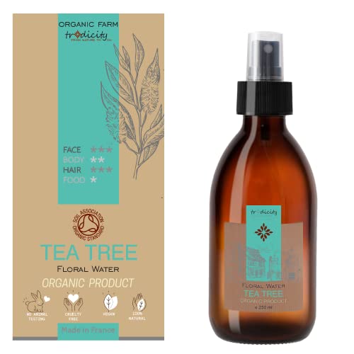 Agua Purificante, Tónico Facial Piel Grasa, Piel Mixta, Piel con Acné y Puntos Negros, Limpiador y Desmaquillante Facial 250 ml