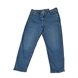 American Eagle USA AE Stretch Mom Jean Classic Blue 4 Long
