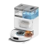 iRobot Roomba Plus 505 Combo con Base AutoWash multifunción y autolimpiable, mopas DualClean con PerfectEdge, PrecisionVision IA, Clearview Pro LiDAR, Secado Aire Caliente mopas, 75 días autovaciado_B