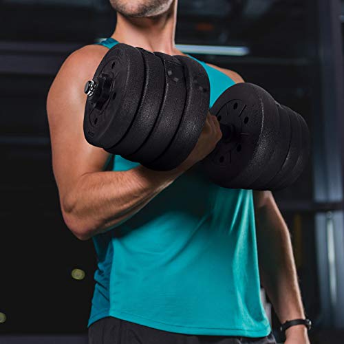 Set di Manubri, 30kg (2 x 15 kg) Manubri