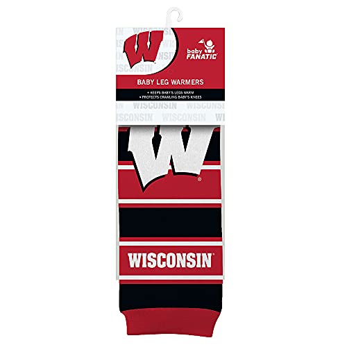 MasterPieces Baby Fanatic NCAA Wisconsin Badgers Leggings, One Size, Team Color