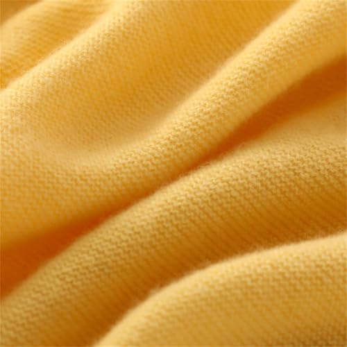 ERFMFKL Women Winter Cashmere Sweater V-Neck Knitwear Soft Warm Long Sleeve Pullover Jumpers3