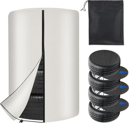 �^�C���J�o�[ 420d 210d ���� ���O�p �h�� �h�o 4�{�Z�b�g ���O�� �򉻖h�~ �t�F���g�p�b�h�t�� �y�� ���[�ܕt�� �^�C���ۊ� �J�[�P�A �V�[�Y���I�t �����O���C�t �ԗ��ی� �u���b�N �S�V�� �R���p�N�g �ȒP���[ ��v (420D �V���o�[,