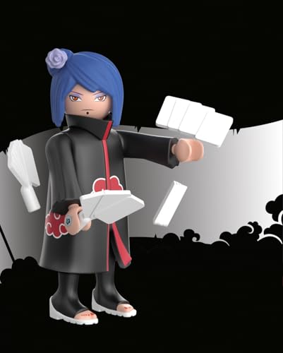 PLAYMOBIL Naruto Shippuden 71560 Konan Detailed Accessories Age 5+, Multi-coloured, Piccolo - Image 3