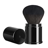 BLD Large Powder Brush Retractable Makeup Blush Brush Blending Powder or Blush Cosmetic Tools Super Soft Bristles Portable