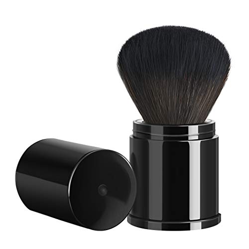 BLD Large Powder Brush Retractable Makeup Blush Brush Blending Powder or Blush Cosmetic Tools Super Soft Bristles Portable
