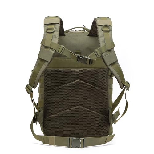 GUJOIN Mochila De Pesca De 50 Litros Impermeable De Nailon Duradera,Mochila Deportiva Táctica Militar Al Aire Libre Mochilas De Senderismo Casual (Verde) - imagen 7