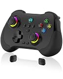 Joso Mobile Gaming Controller for iPad/iPhone/Tablet, Cloud Controller Remote Joystick for iOS/Android, Wireless Switch Controller with Macro Buttons/Hall-Rocker/Hall-Trigger - Black