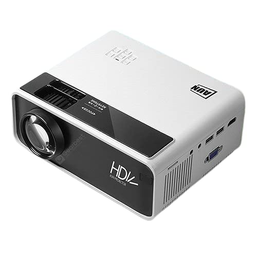 Image of AUN D60 Mira LED Projector 3200 Lumens 1080p Supported Resolution Multiple Ports Built-in Speaker Portable Mirroring Projector Home Cinema Full HD Projector