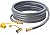 15FT 3/8" ID Natural Gas Hose, Low Pressure LPG Hose with Quick Connect, Propane to Natural Gas Conversion Kit for Weber, Char-Broil, Pizza Oven, Patio Heater and More NG Appliance