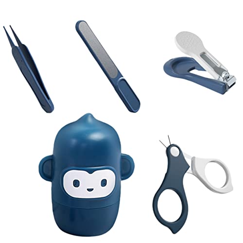 HEMOTON Manicure Set for Boys and Girls Baby Nail Trimmer Kit Scissors File Tweezer Sturdy for Newborns to Adults
