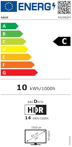 ASUS ProArt PA248QFV 24.1 LCD WUXGA 5 ms - vue 10