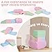 Parkside Wind Foam Climbing Blocks Set with Pop Up Ball Pit, Toddler Climbing Toys Indoor, Kids Soft Play Climb and Crawl Activity Playset for 0-3 Years Old, Foldable for Space-Saving Storage