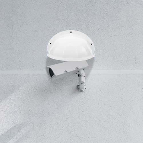 OSALADI Outdoor Camera Rain Shield Weatherproof Camera Cover Anti-Smash Cap Sun Shade Ring