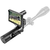 BESTSIGHT DIY Night Vision for Rifle Scopes with 850nm IR for Complete Darkness Hunting Night Vision Scope HD720P