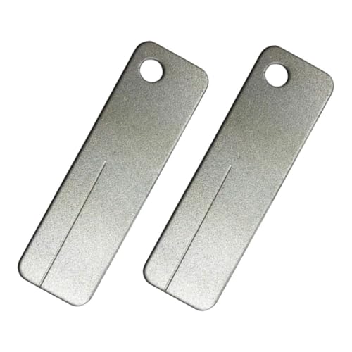 KONTONTY 2Stücke Diamant Abziehsteine für Outdoor