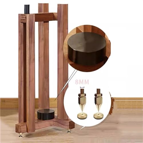 Soportes para altavoces con trípode y estante de sonido envolvente de suelo 5