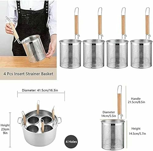 Ensemble de cuiseur à pâtes complet pour de grands repas en famille