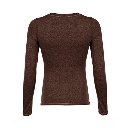 Fairy Grunge Shirt for Women Y2K Lace Patchwork Long Sleeve Henley Top Coquette Aesthetic Cute Shirts for Teen Girls3