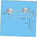 HOMSFOU Suction Cup Towel Rack Stainless Steel Bathroom Hanger Tool Installation Strong Adsorption for Use Modern Design for Home Decor