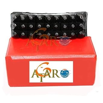 ATAR 27 Jewelers Alphabet Letters Stamp Set for Craft Punch Tools Jewellery Metal Tools 1mm 3/64" for Metal, Jewelry Blanks + New ATPL1.0