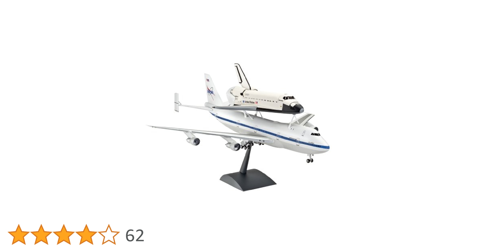 Revell Germany Boeing 747 SCA and Space Shuttle Model Kit