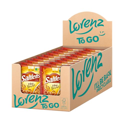 LORENZ | Saltletts Mini Brezel | 20 x 40 g | vegan