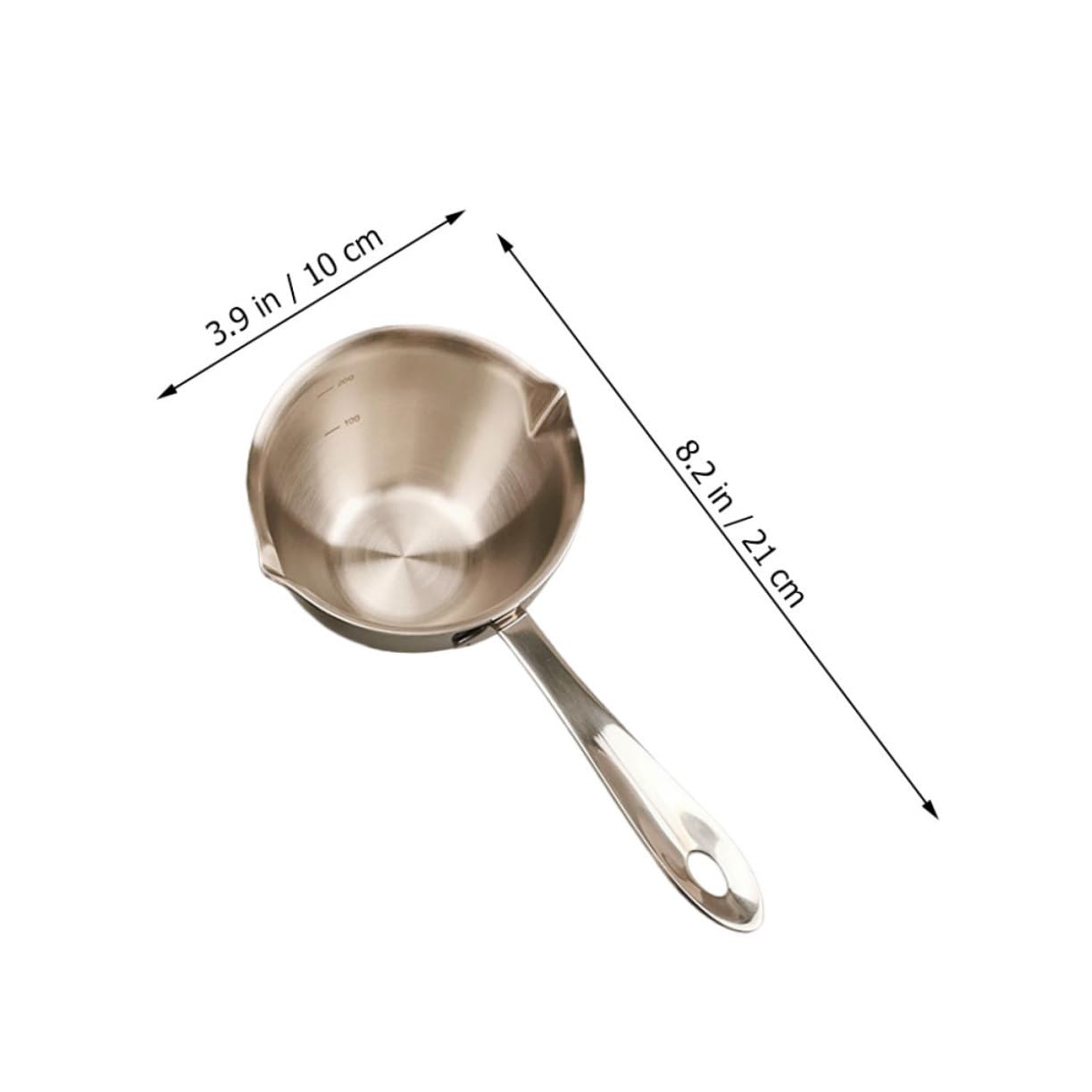 DECHOUS Melting Pot Butter Cheese Heating Bowl for Chocolate Melting Candle Heating and Home Kitchen Use and Easy to Operate Suitable for Induction and Gas Stoves