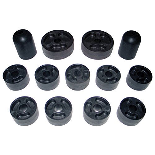 Performance Accessories (951) 1" Body Lift Kit for Jeep Wrangler