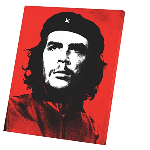 Fabulous Tableau Décoratif Toile Imprimée El Che Guevara Revolution Communist Cuba (30 cm x 35 cm)