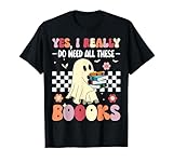 Cute ghost reading books outfit