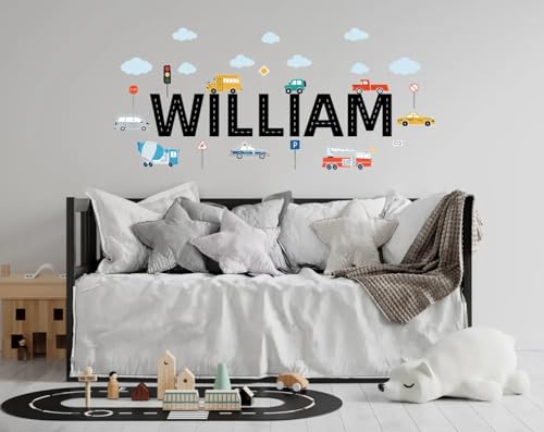 Vinilos Decorativos Vehículos para Pared Negro miniatura 5