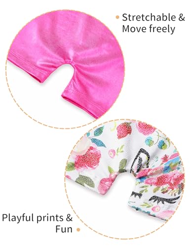 Image of 2 Pack Leotard for Girls Gymnastics Sparkly Sleeveless Unitards