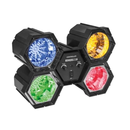 Chenillard modulaire HQ-POWER VDLL4RL2-4 x 47 LEDS: Bleu, Vert, Rouge, Jaune