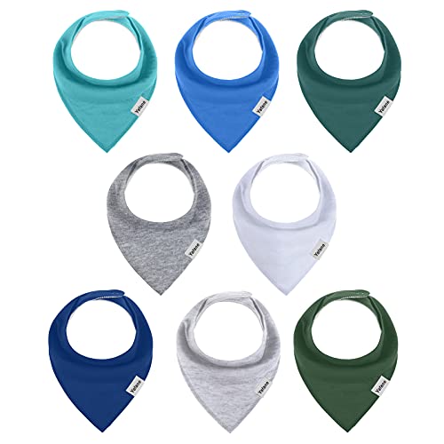 Yafane Baby Dreieckstuch Lätzchen 8er Sabberlätzchen Halstücher...
