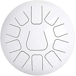 Langue en acier du tambour, 8-10-12 pouces 11-Tone Drum Key main, instrument de percussion compact avec Maillets et Sac… - Les Beatles, Paul McCartney, John Lennon, RIngo Starr, George Harrison