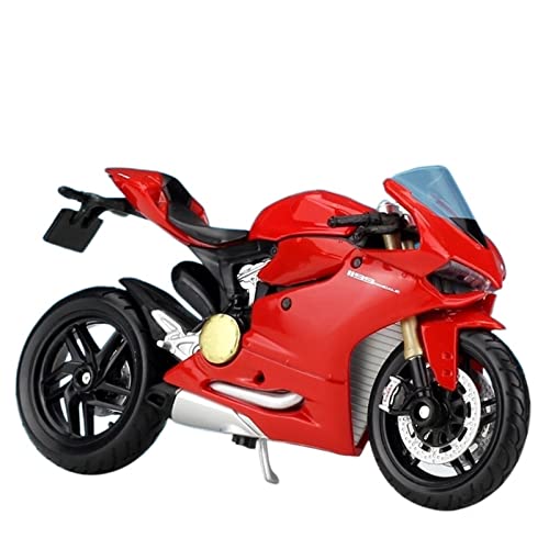 Moto miniature Ducati 1199 Panigale 1:18 moulée sous pression haute fidélité