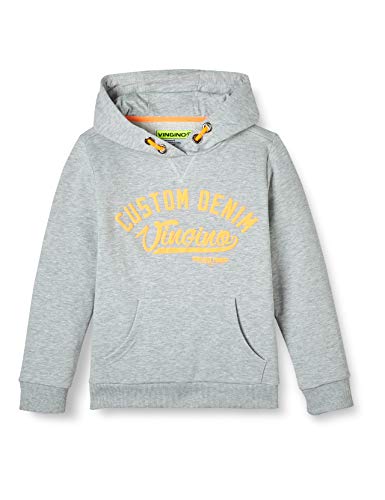 Vingino Hoody Nulo Maillot de survêtement, Light Grey Melee, 6 Fille Cover
