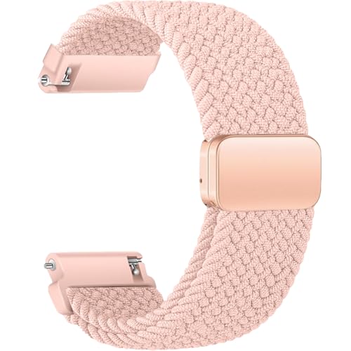 Sundara Bracelet montre nylon tissé 19mm pour Veryfitpro ID205L Bracelet montre élastique pour GRV FC1 IDW15 ID205S ID205G ID215G ID216 ID205L YM205L Uwatch3...