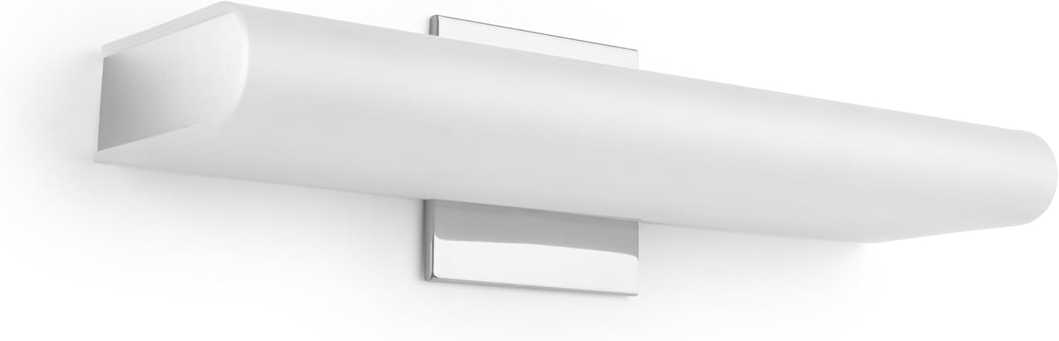 Mendizabal LED wall Lights for Bathroom, Vanity, Bedroom, Living Room, Kitchen Chrome Plated Indoor wall Light Fixture Over Mirror, Bath Lights, Indoor wall Lighting, Energy efficient LED Light