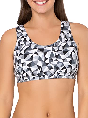 Image of Fruit of the Loom Women's Built-Up Sports Bra, (Pack of 3)
