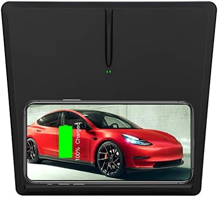 Motorbe Tesla Model 3 Wireless Charger Pad Horizontally Or Vertically Qi Wireless Charging Mat Model 3 Accessories 2016-2020 Upgraded