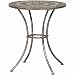 Produktbild Siena Garden 380787 Tisch Felina, Ø70x71cm, Gestell: Stahl, pulverbeschichtet in silber-schwarz, Fläche: Mosaik,Tischplatte: Keramik, Mehrfarbig