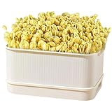 Generisch Sprossenschale | Bodenfreie Bohnen-Keimschale mit Deckel | Keim- und Anzuchtschale - Für das Wachstum, Pflanzen und Kultivieren von Bohnen Weizengras im Haushalt, Innenbereich auf der