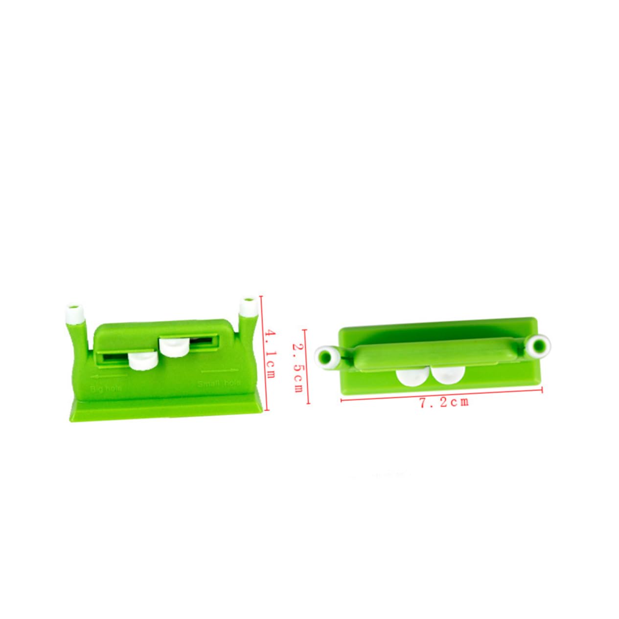 DOITOOL 2 Sets Plastic Needle Threader for Sewing DIY Sewing Tool with Needles for Hand Machine Use Orange Green
