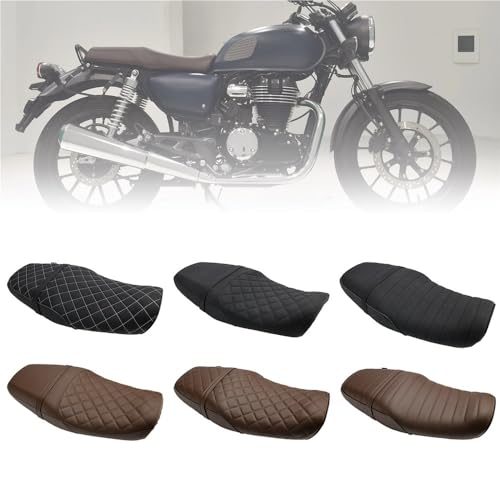 Siège passager coussin complet noir Gb350S selle arrière moto - 2